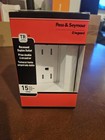 Pass & Seymour TradeMaster TR Decorator Duplex Outlet 15A 125V White — photo 1