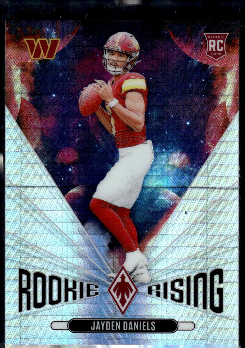 2024 Panini Phoenix #RR-JDS Jayden Daniels Rookie Rising Hyper