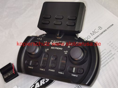 KO PROPO 501041 KO MC-8 TR Set m.Xpansion Keys MFC Set 2,4GHz
