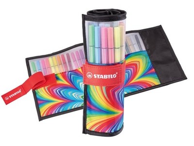 STABILO  PEN 68 ROLLERSET ARTY 25 STIFTE 1 MM NEU OVP