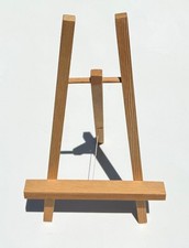 Wood Foldable Small Desk Photo Arts Display Easel Stand 11.75 in. Tall