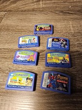 Leapster Leap Frog Games Lot of 7 - Toy Story Tangled Penquins