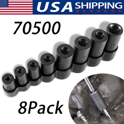 Tap Socket Set 8 Pcs/Set - Tool Corporation Prt# 70500 with Iron Holder US