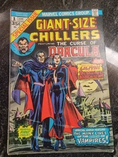 Giant-Size Chillers #1 - 1st Appearance of Lilith, Curse of Dracula, Marvel 1974