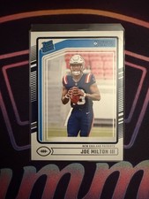 2024 Panini Donruss - Rated Rookie Joe Milton III #319 (RC) Patriots