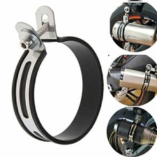 1x Motorrad Auspuffschelle Auspuffrohr-Schalldämpferhalter Für 110mm DE