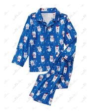 NWT Gymboree Polar Pajama Set. Size 7-8. Unisex.