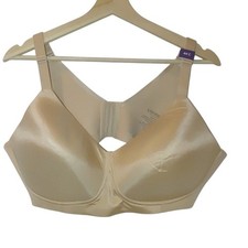 Catherines Intimates No Wire T Shirt Bra 44C Tan Beige Cream Wireless Wire Free
