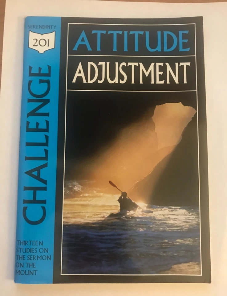 Serendipity 201 Lot Of 3 Books The Basics, Jesus Classics, Attitude Adjustment, - Image 4 of 4