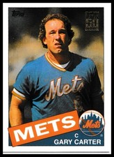 2001 Topps Traded & Rookies #T111 Gary Carter New York Mets