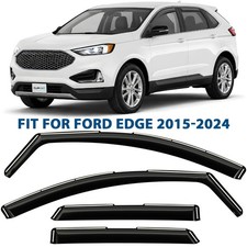 Side Window Deflectors Rain Guards for 2015-2024 Ford Edge SHATTERPROOF