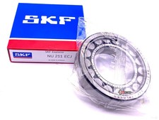 SKF Germany NU211 ECJ C3 Cylindrical Roller Bearing 55x100x21 mm