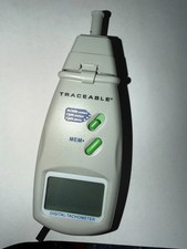 Cole-Parmer Traceable 9010 Digital Contact / Photo Tachometer RPM  Surface Speed