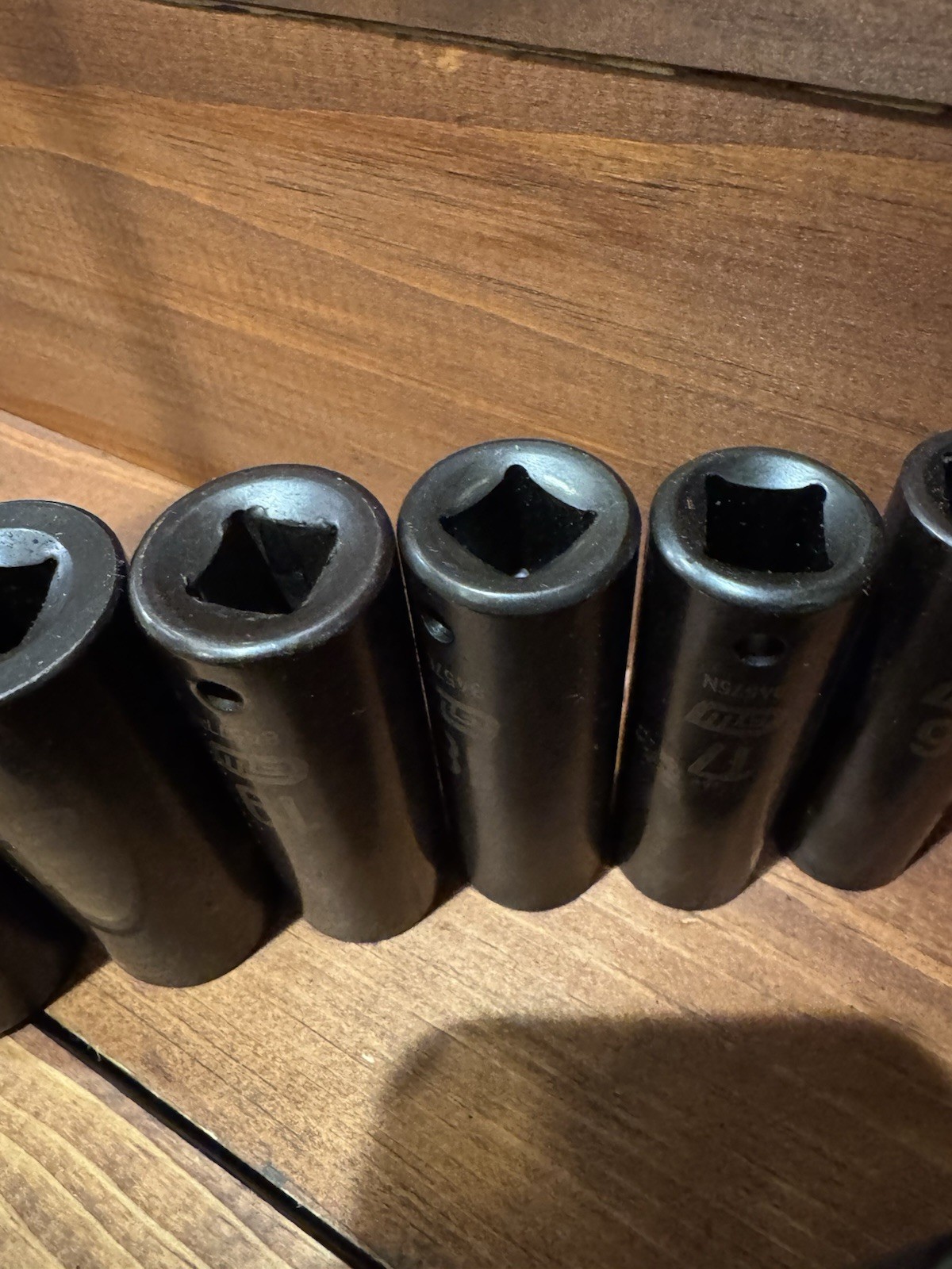 GearWrench 1/2" Drive 6 Point Metric Impact Deep Socket Set (10-22mm) - 12 Piece