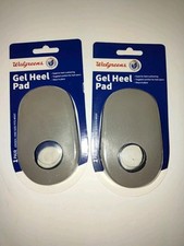 Gel Heel Pad, Unisex One Size Fits Most, Superior Heel Cushioning 2 Pairs