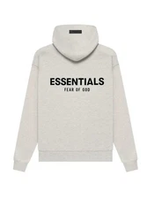 Fear of God Essentials Hoodie 'Light Oatmeal'