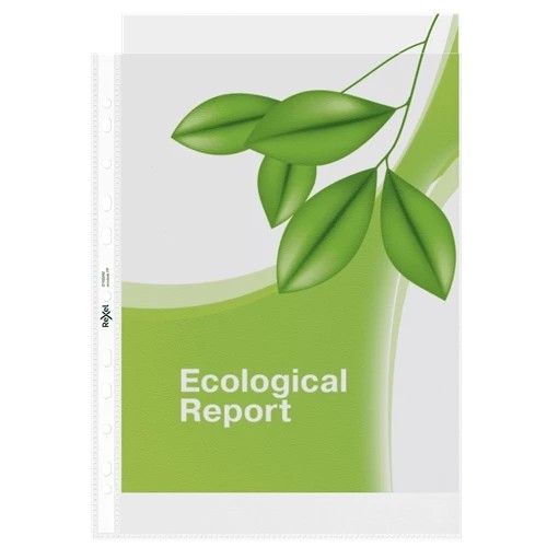 Rexel EcoDesk Premium Recyclable Pocket A4 - Embossed. Pack 25 2102242