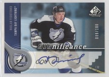 2005 SP Game Used Edition SIGnificance 89/100 Ruslan Fedotenko #S-RF Auto 13h2