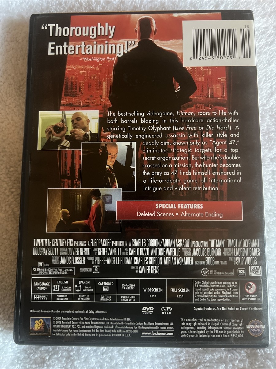 DVD セット Hitman (DVD, 2009, Rated Dual Side) 24543502791| eBay