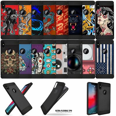 Slim Case for iPhone X / iPhone Xs, Flexible Durable Elegant TPU Cover