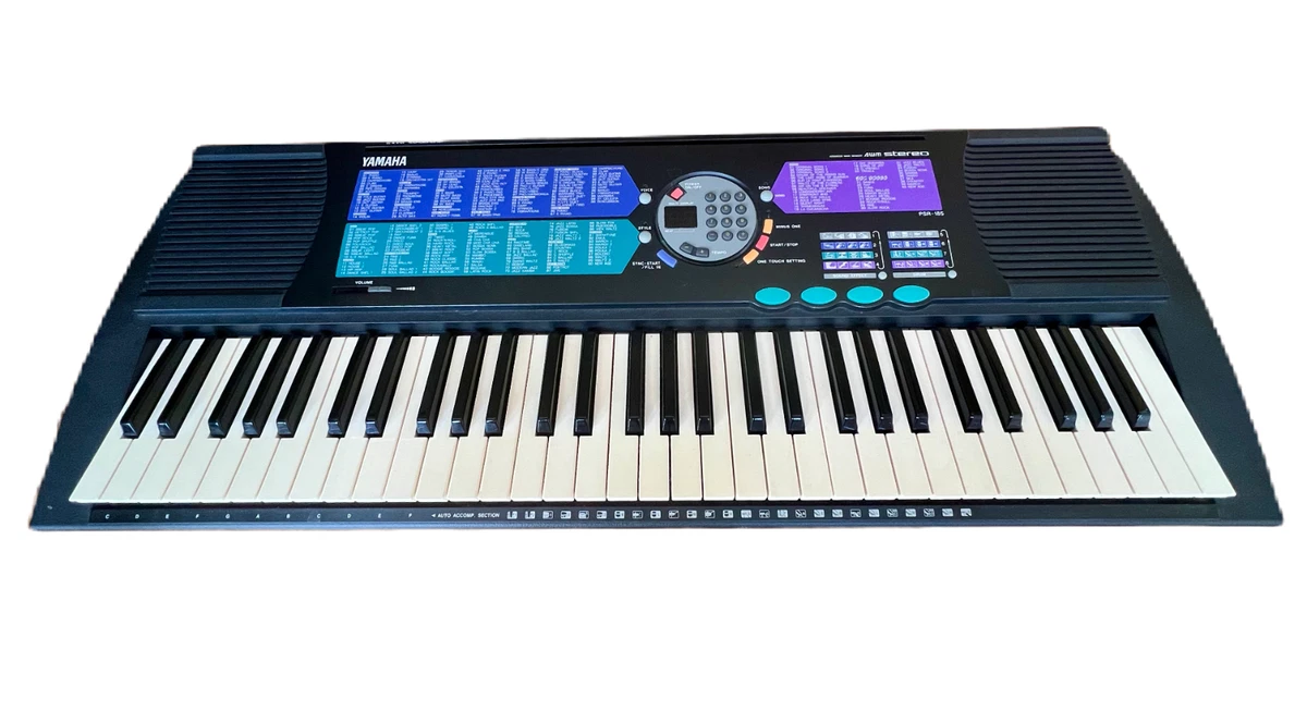 Yamaha PSR-185 Advanced Wave Memory Stereo Keyboard Piano 61 Keys