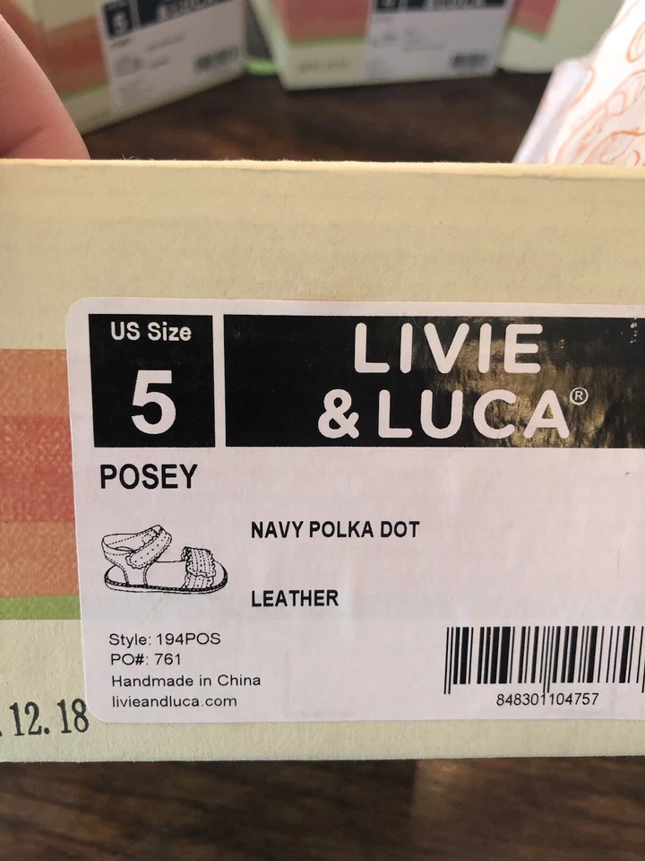 💜Livie & Luca talla 5, ¡NUEVO EN CAJA! ¡Envío rápido/gratis! Foto 2 de 4