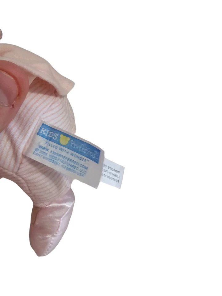 Cochecito de felpa rosa suave rosa Lovey Preferred My First Doll juguete para niños Foto 4 de 4