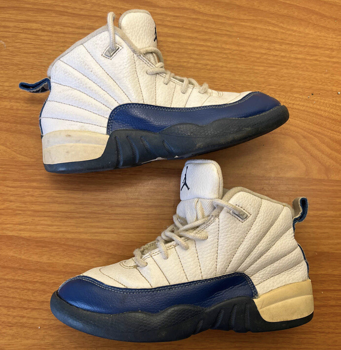 Air Jordan 12 XII Retro PS French Blue 2016 Size 1.5y 1.5 Sneakers