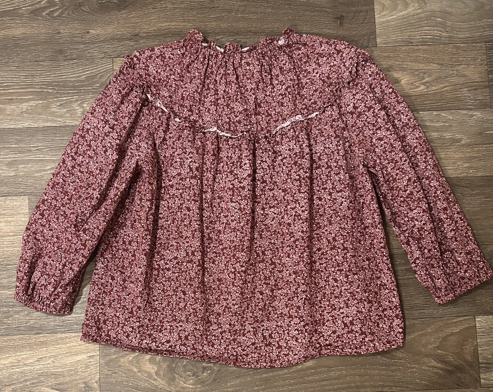 Universal Thread Top Medium Ruffle Baby Doll Wome… - image 2