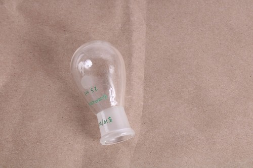 Chemglass 25 ml Fiaschetta evaporante a collo singolo, fiaschetta di recupero 19/22 CG-1512-54 - Foto 1 di 3