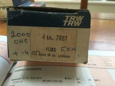 Soupapes d'échappement Ford 1993cc OHC +.4mm taille O/tige 1970 sur