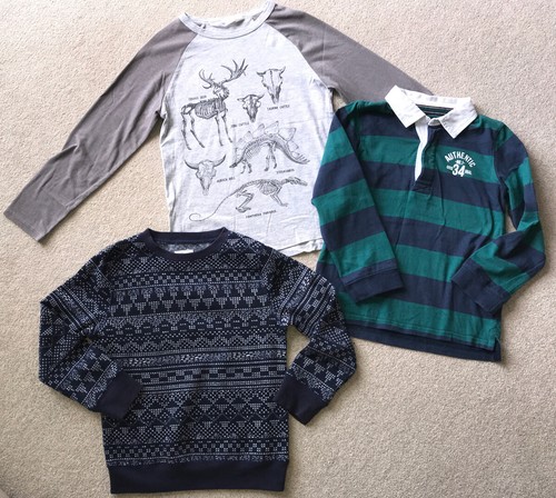Bundle Boys Long Sleeve Casual Tops 