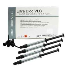 Dental ULTRA BLOC VLC Light Cure Block Out Resina Cemento Confezione da 4 x 2 gr