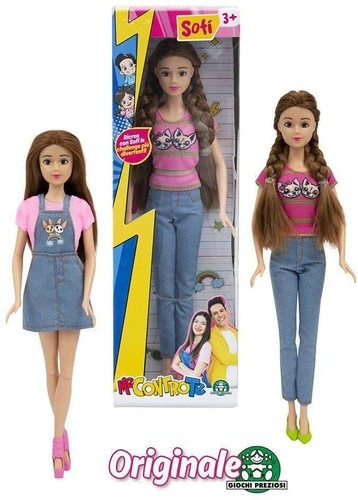 GIOCHI PREZIOSI - ME CONTRO TE - LUI E SOFI - SOFI FASHION DOLL VESTITO A  SCELTA | eBay