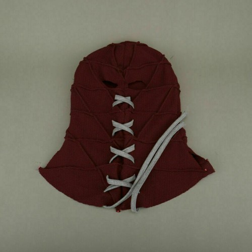 Cosplay BrightBurn Red Mask Kids Scary Horror Hood Halloween Mask Props Costume - Picture 12 of 12