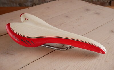 Sattel Senso Velo Miles R 2011 weiß-rot.