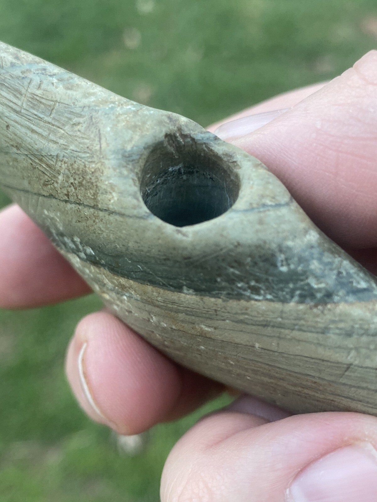 RARE Winged Bannerstone Perry co KY arrowheads Indian artifacts Davis COA eBay