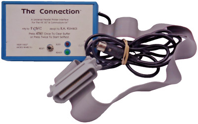 COMMODORE 64/128 &VIC-20 - THE CONNECTION/UNIVERSAL PARALLEL INTERFACE (TYMAC)