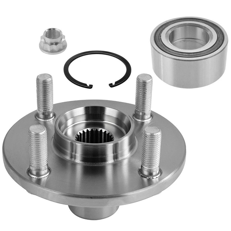 Conjunto de cojinetes y bujes de rueda delantera para Toyota Echo 2000-2006 Scion xA xB Foto 4 de 4