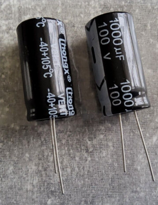 4 Stück ELKO 1000uF 100V 105°C Elektrolytkondensator Radial