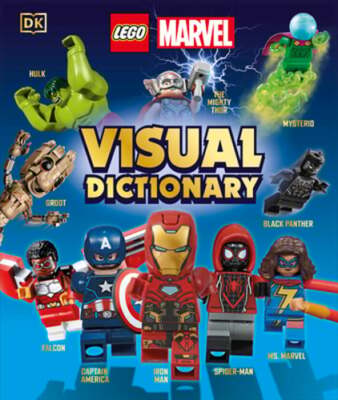 Lego Marvel Visual Dictionary (Library Edition): Without Minifigure by Hugo: New