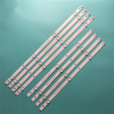 8pc LED-Streifen für LG Innotek Direct 16Y HC490DUN-ABRR1-211X 49LH604V 49LW540S