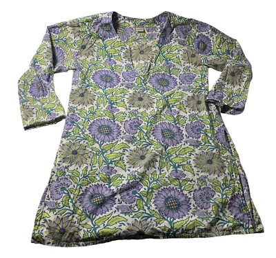 tissue cotton dress Cotton tissue printed mini dress - Handkerchief Print