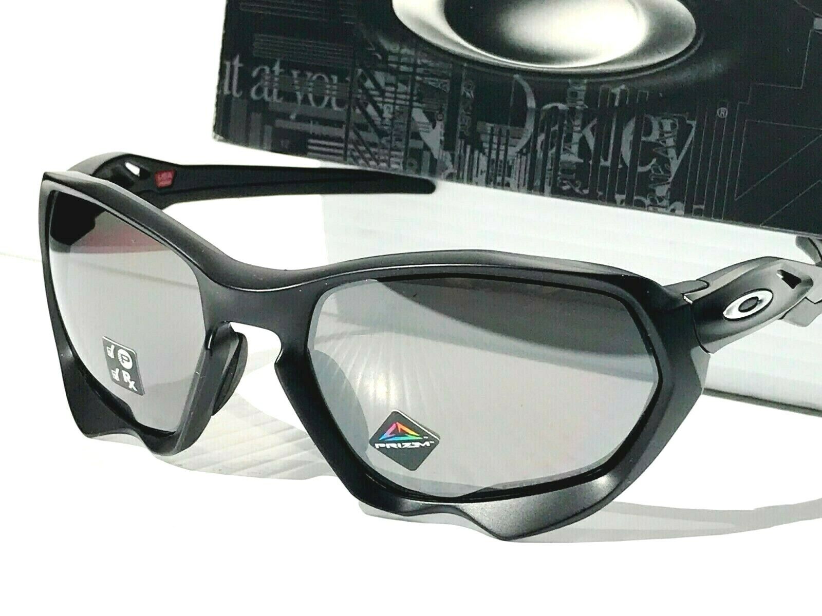 NEW* Oakley PLAZMA Grey Ink Transparent Clear w PRIZM Road Bike Sunglass  9019-03