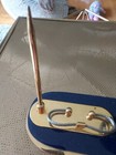 Gemstone natural stone globe letter pen holder desk stand caddy set — photo 5