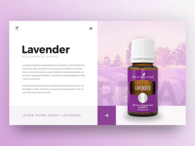 Lavender 15ml Young Living Essential Oils Aromatherapy Relax
