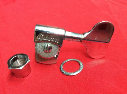 VINTAGE 1981 USA GIBSON VICTORY BASS GUITAR TUNER LOGO CHROME  - Picture 1 of 3