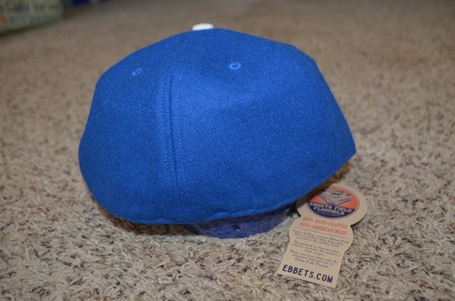 NWT 7 3/8 Fitted Ebbets Field Flannels Brooklyn Dodgers Hat Cap Jackie Robinson - Picture 3 of 6