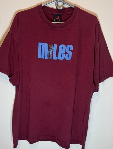 Miles Davis ZION Rootswear T Shirt Mens Size XX 2000s vintage concert t-shirt, vintage, size XXL, single stitch, B+ condition