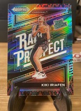 2024-25 WNBA Prizm Draft Kiki Iriafen Rated Prospect Snakeskin SSP Mystics USC